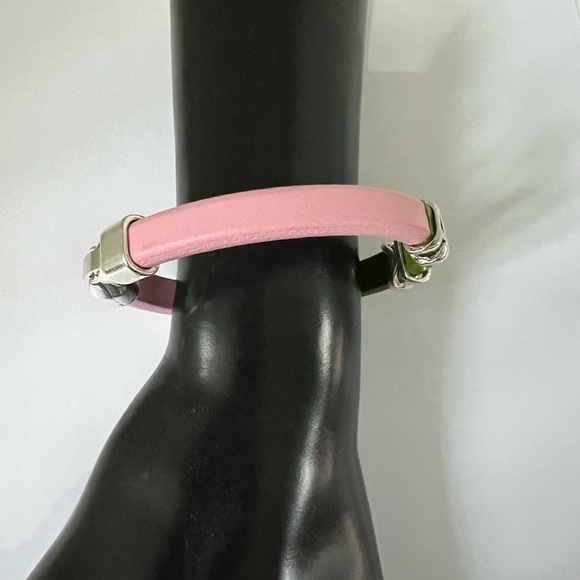 Alpha Kappa Alpha AKA Leather Bracelet - Picture 5 of 9